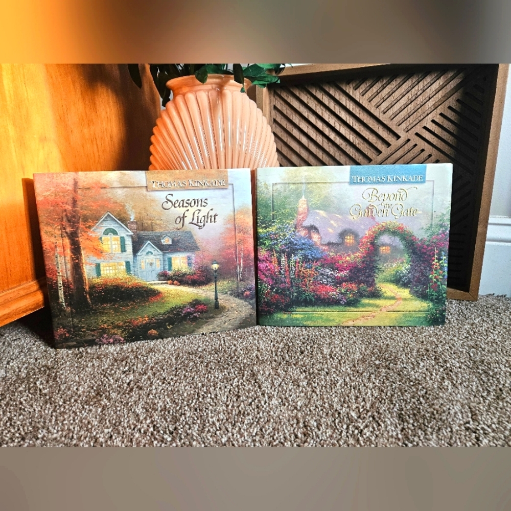 THOMAS KINKADE COFFEE TABLE BOOKS